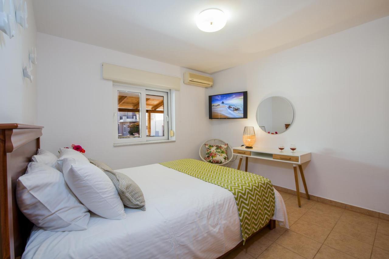 Manolia Dream Apartment 30M To The Beach Agia Marina Eksteriør billede